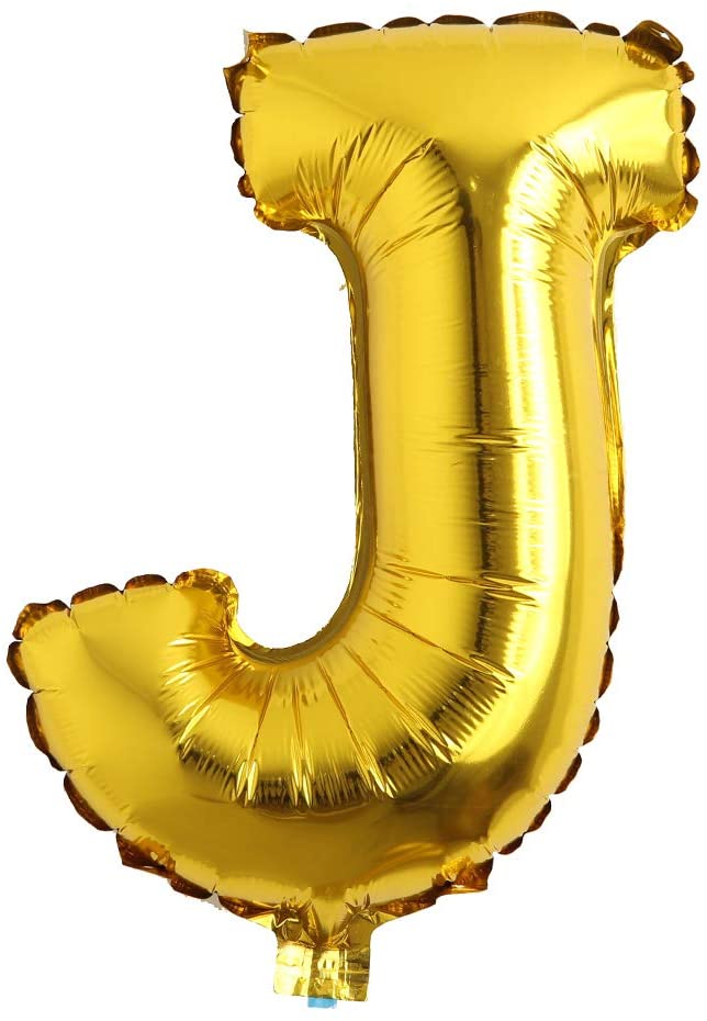 34" Foil Balloon Letters - Gold - Party America