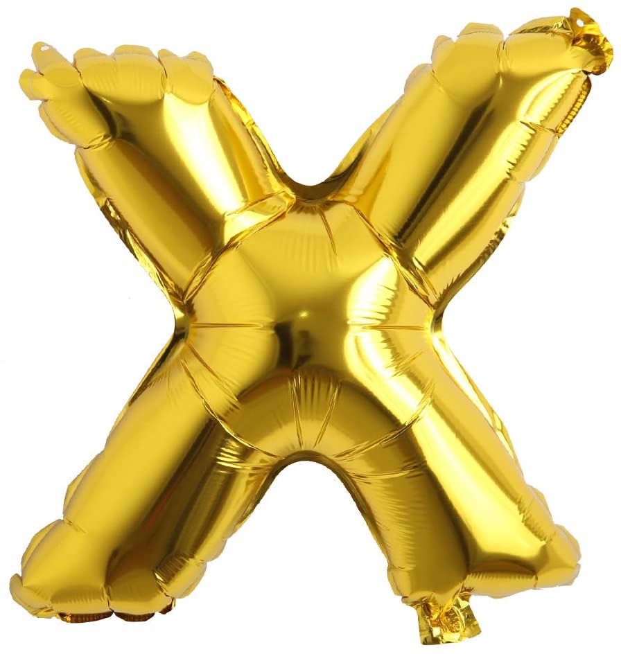 16" Balloon Letters - Gold - Party America