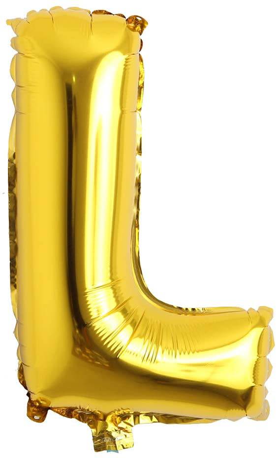 16" Balloon Letters - Gold - Party America