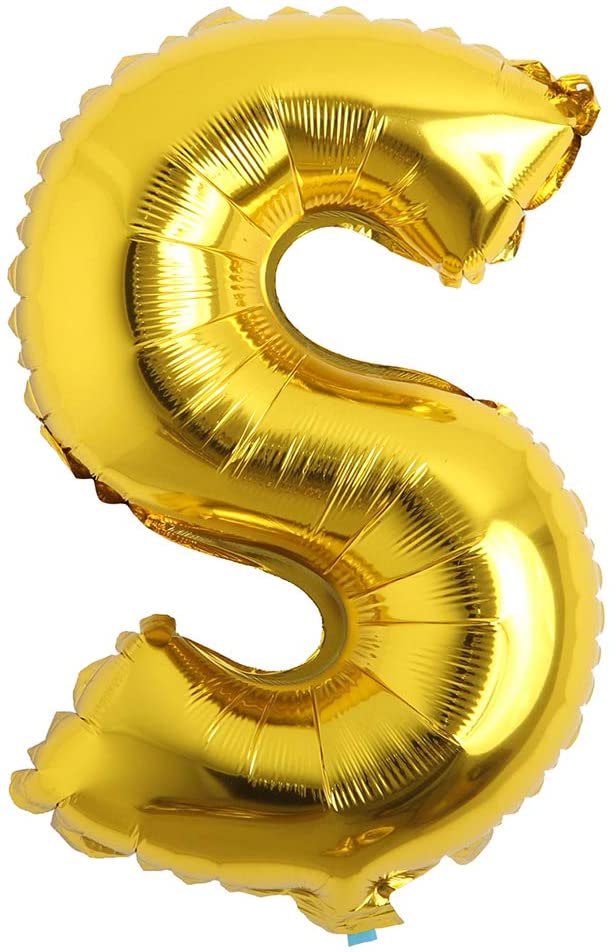 16" Balloon Letters - Gold - Party America