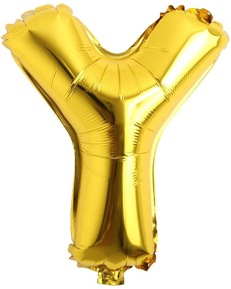 16" Balloon Letters - Gold - Party America