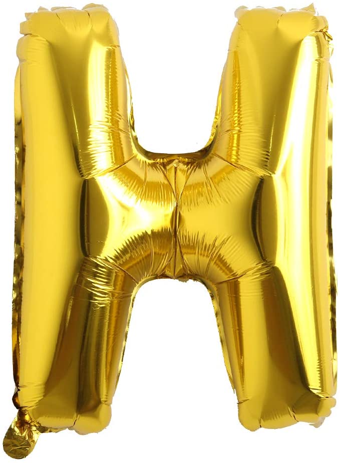 34" Foil Balloon Letters - Gold - Party America