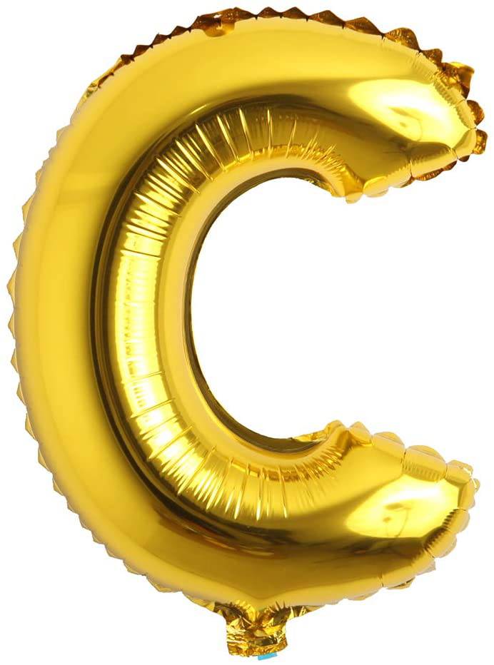 16" Balloon Letters - Gold - Party America