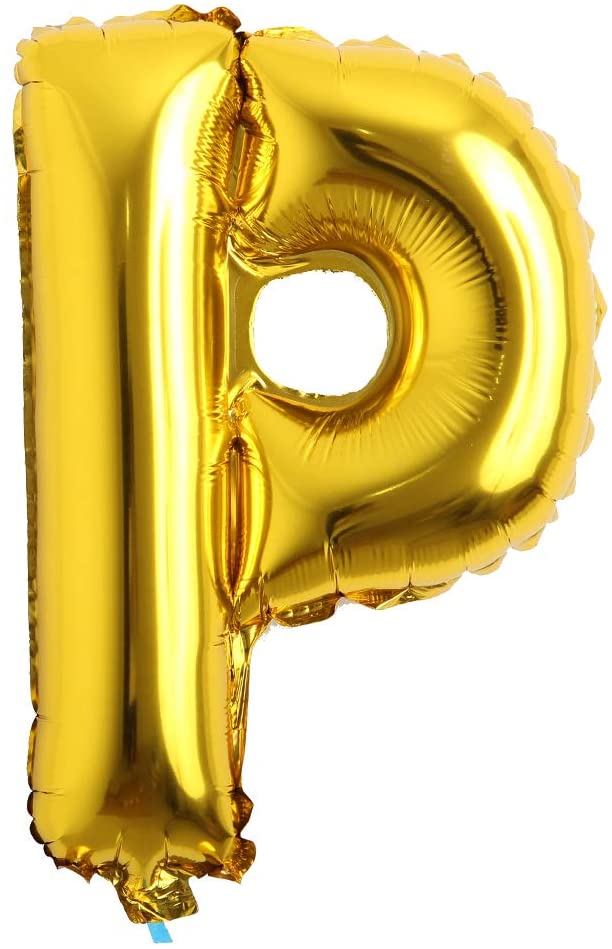16" Balloon Letters - Gold - Party America