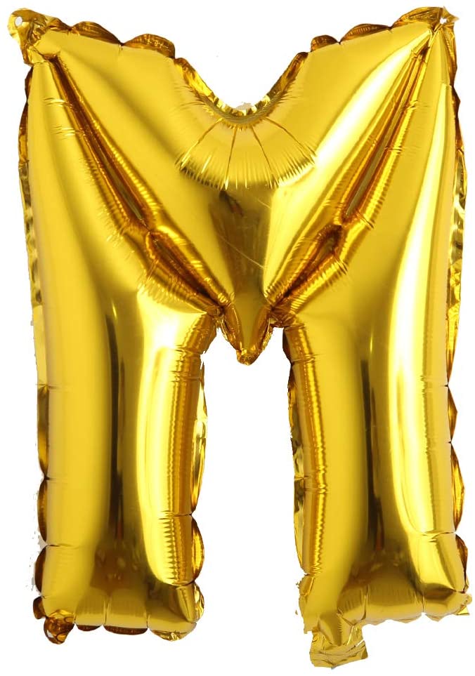 34" Foil Balloon Letters - Gold - Party America