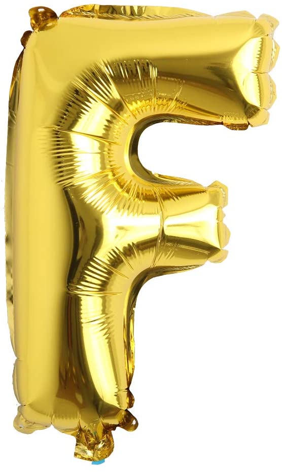 16" Balloon Letters - Gold - Party America