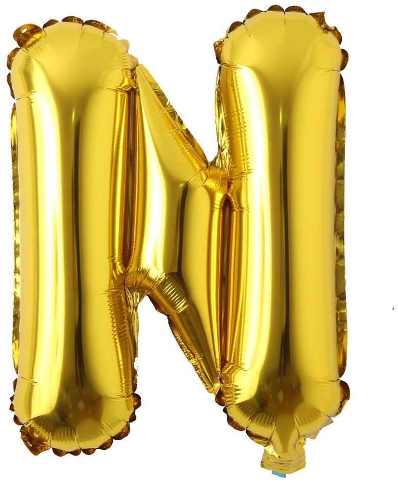 34" Foil Balloon Letters - Gold - Party America