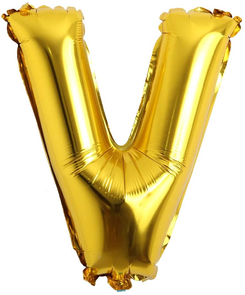 34" Foil Balloon Letters - Gold - Party America