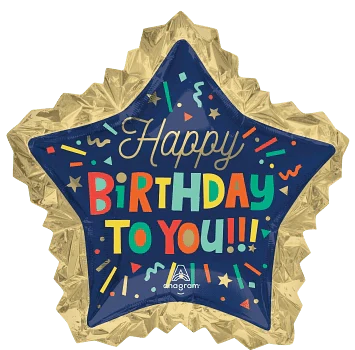 34" Happy Birthday To You