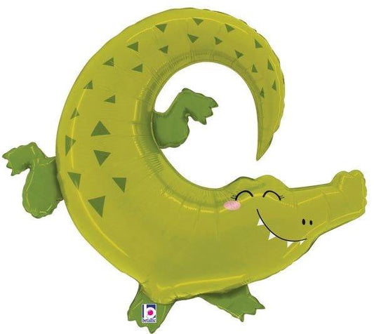 34" Jungle Alligator (Pkg) Foil Balloon