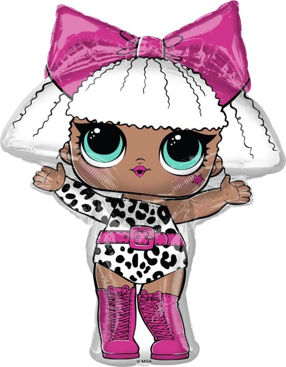 34" LOL Surprise SuperShape Foil Balloon - Anagram