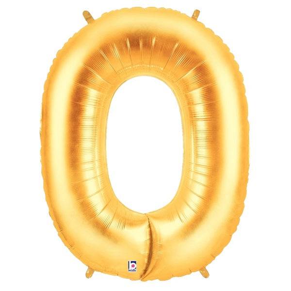 34" Megaloon Number 0 - Gold