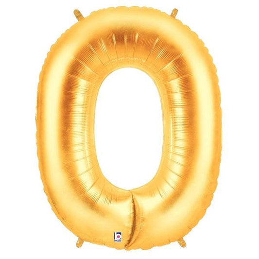 34" Megaloon Number 0 - Gold