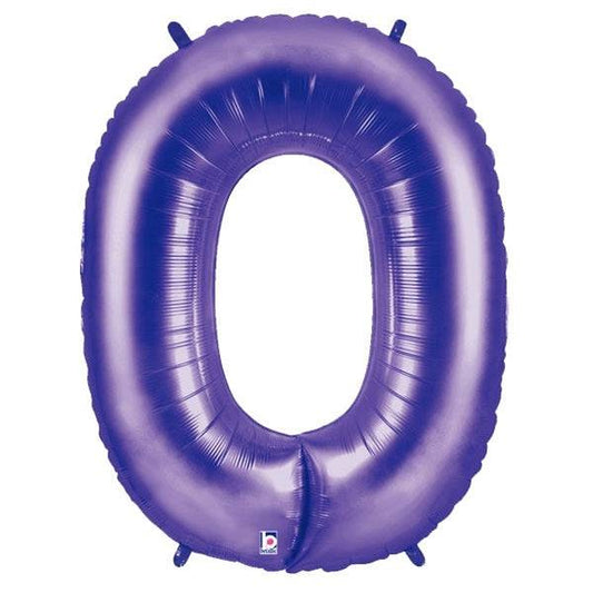 34" Megaloon Number 0 - Purple