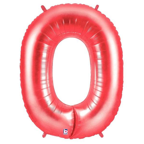 34" Megaloon Number 0 - Red