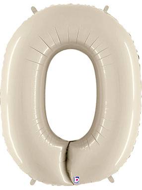 34" Megaloon Number 0 - White Sand