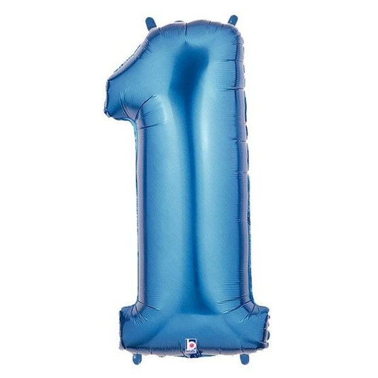 34" Megaloon Number 1 - Blue