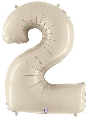 34" Megaloon Number 2 - White Sand