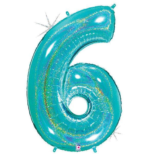 34" Megaloon Number 6 - Robin's Egg Blue