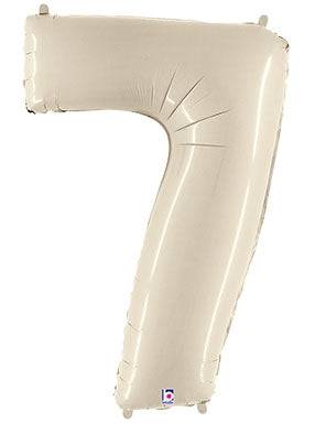 34" Megaloon Number 7 - White Sand
