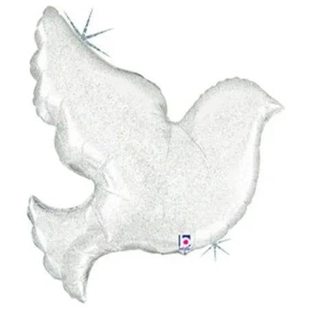 34" Pearl White Dove