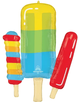 34" Pool Party Popsicle Balloon