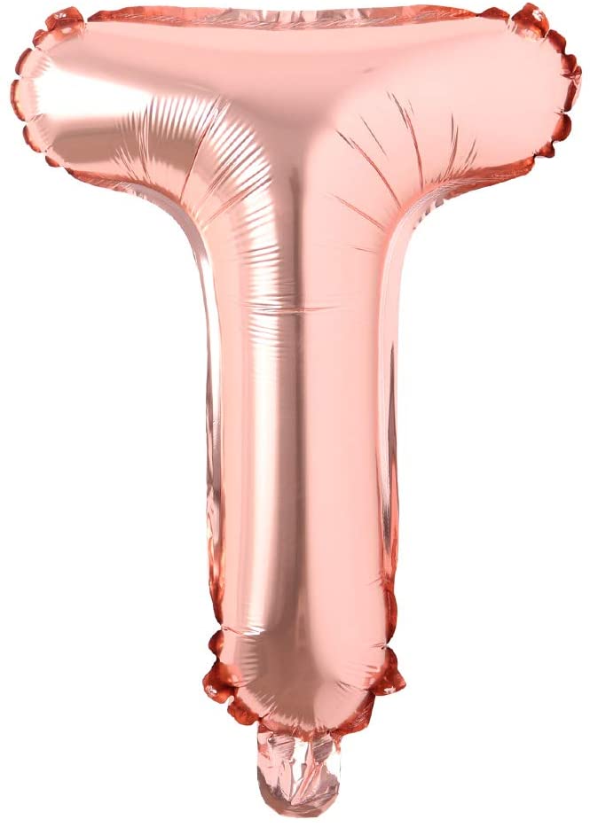 16" Balloon Letters - Rose Gold - Party America