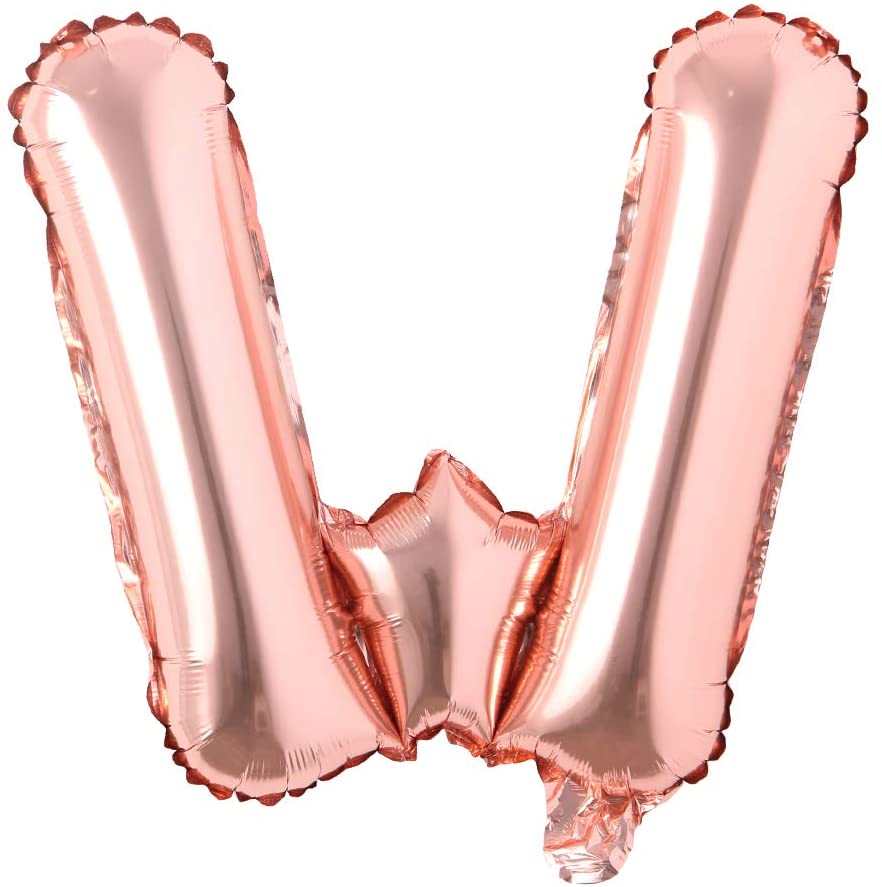 16" Balloon Letters - Rose Gold - Party America