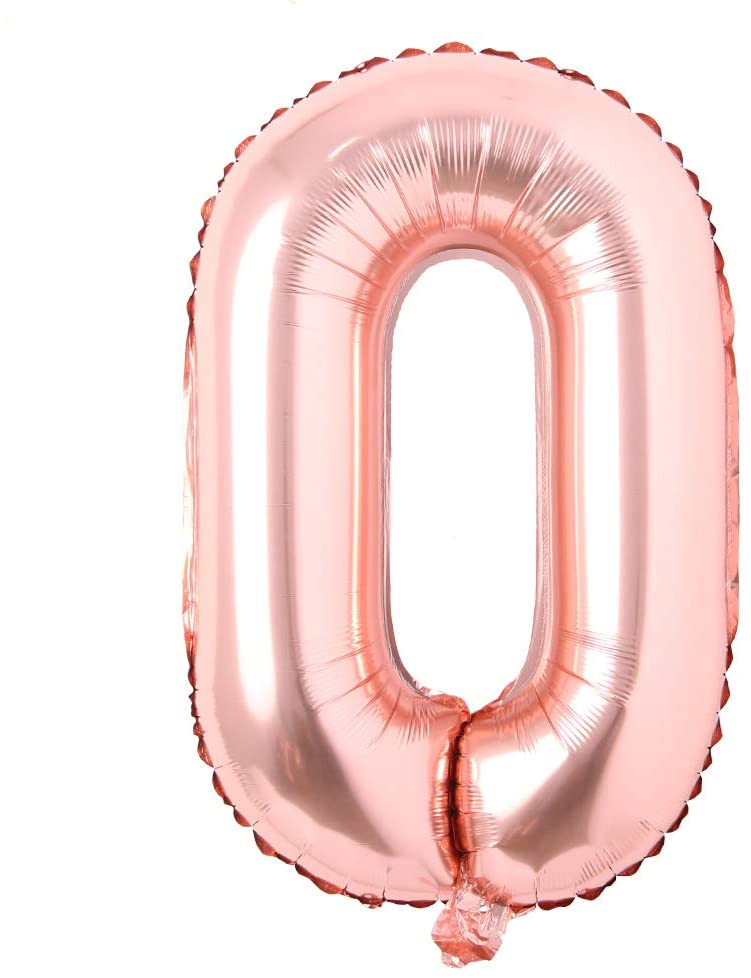 16" Balloon Letters - Rose Gold - Party America