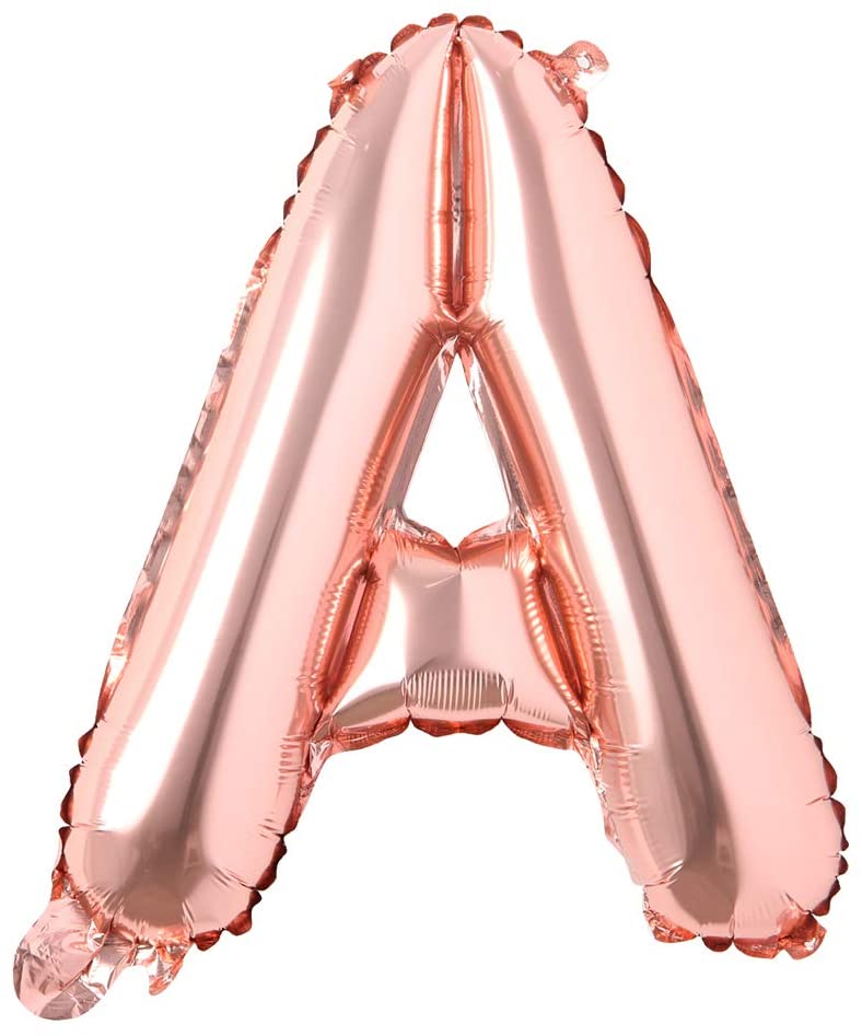 34" Balloon Letters - Rose Gold - Party America