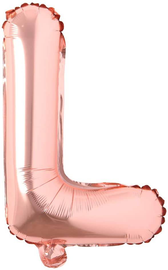 16" Balloon Letters - Rose Gold - Party America