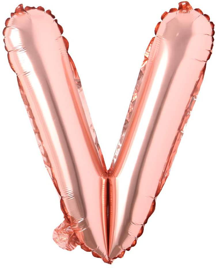 34" Balloon Letters - Rose Gold - Party America