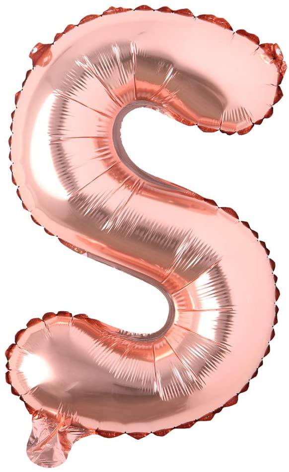 16" Balloon Letters - Rose Gold - Party America
