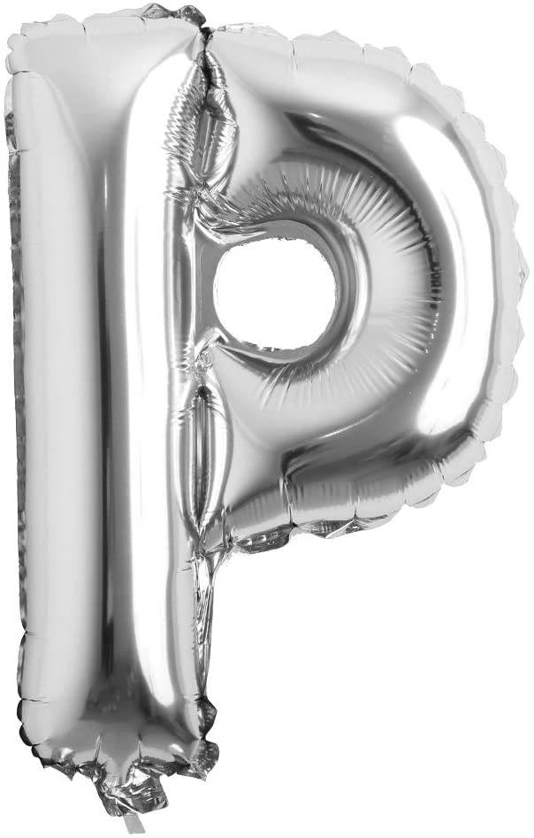 16" Balloon Letters - Silver - Party America