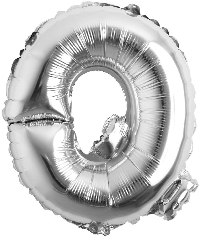 16" Balloon Letters - Silver - Party America