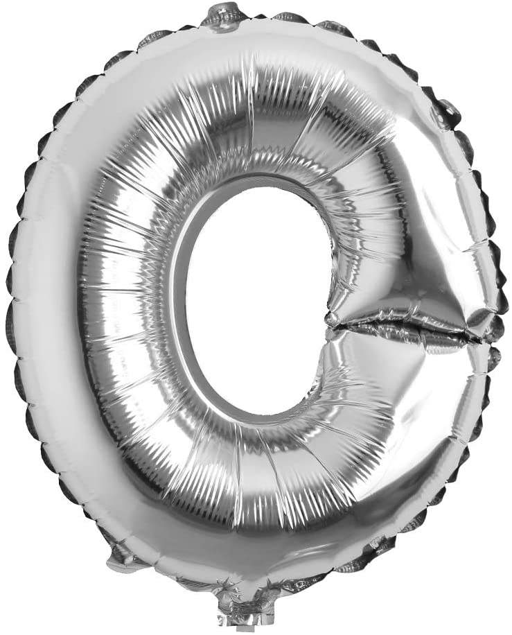 16" Balloon Letters - Silver - Party America