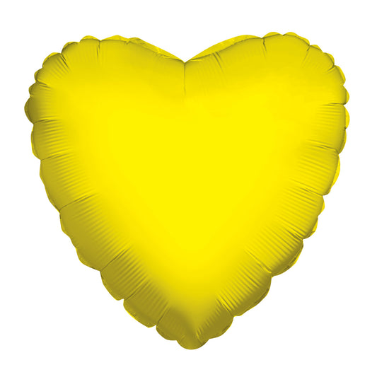 ConverUSA 4" Yellow Heart Balloon 10ct