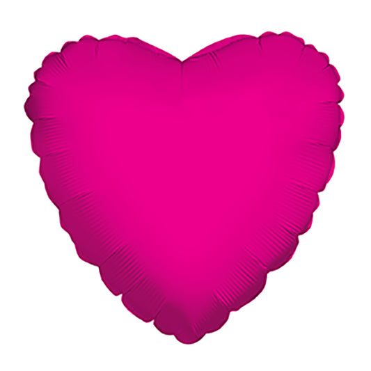 ConverUSA 4" Hot Pink Heart Balloon 10ct