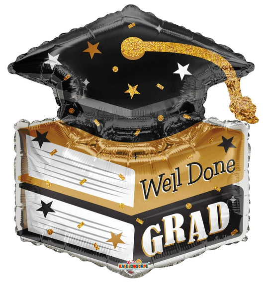 36" Congrats Well Done Grad Books (5ct) - Conver USA
