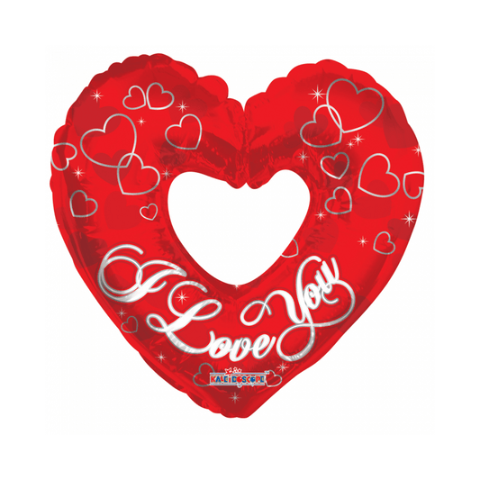 36" I Love You - Silver Heart (5ct) - Conver USA