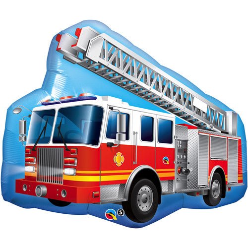 36" Red Fire Truck - Qualatex