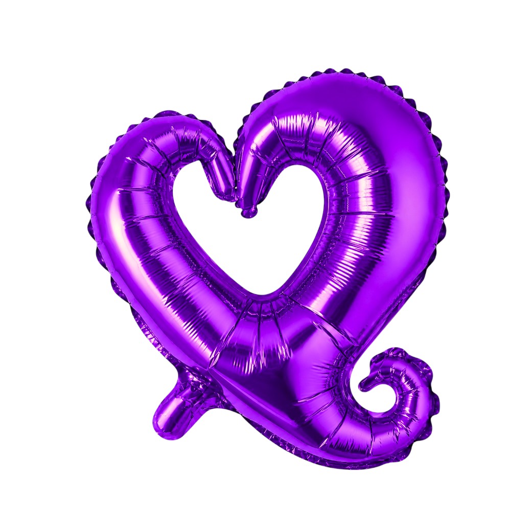 18" Hollow Hook Heart (3ct) - Winner Party