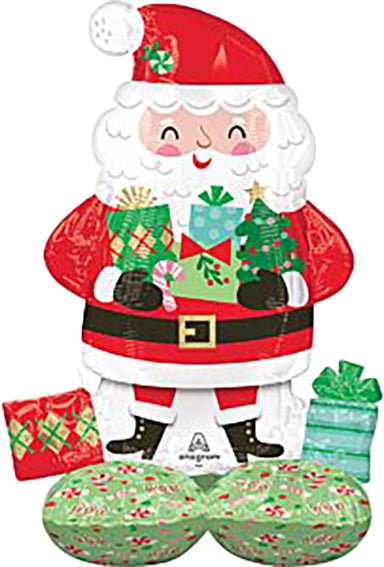 37" AirLoonz - Jolly Old Santa