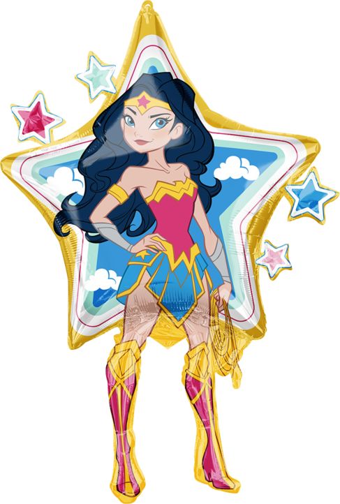 38" Wonder Woman SuperShape Balloon - Anagram