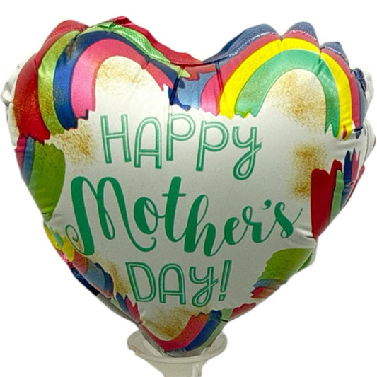 4" Happy Mother's Day Rainbow - 100ct  - Party America