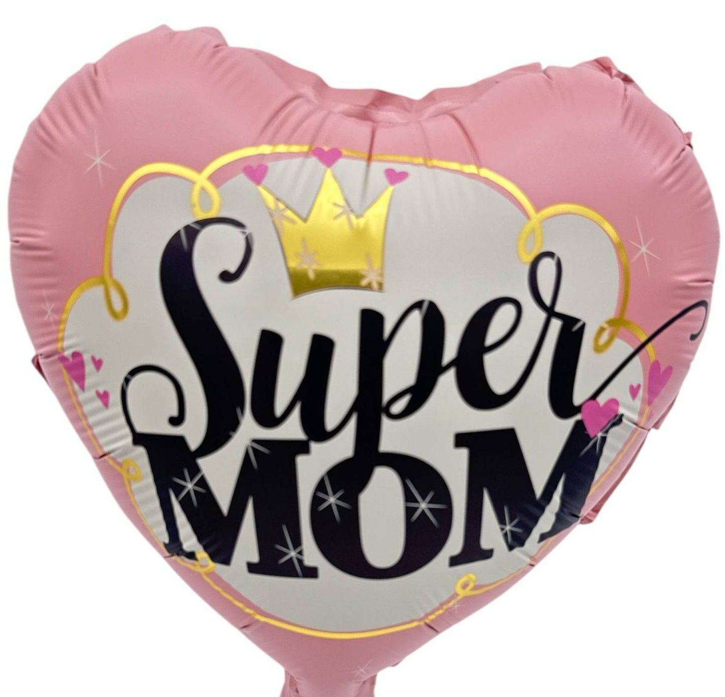 4" Super Mom Heart - 100ct  - Party America
