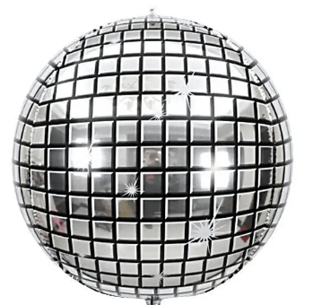 40" Disco Ball - Silver