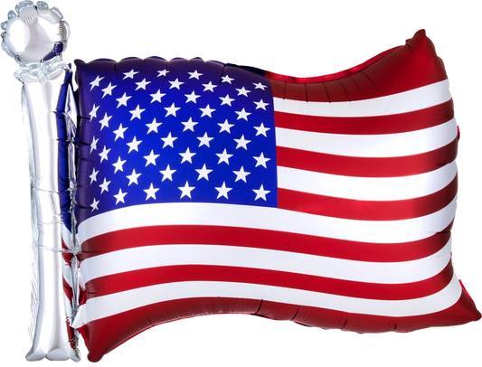 27" Satin Infused Flag- Anagram