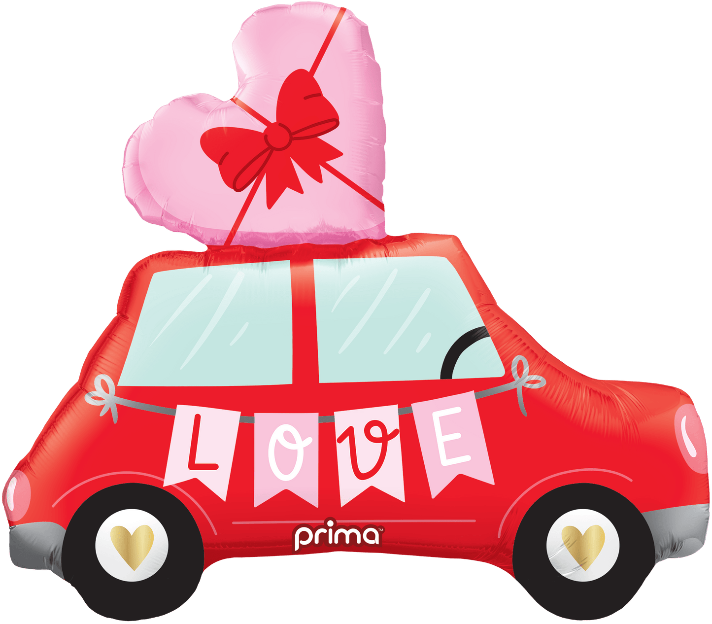 41" Love Car Shape - Prima