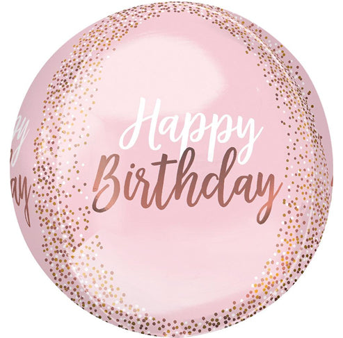 Anagram 16" Blush Birthday Orbz